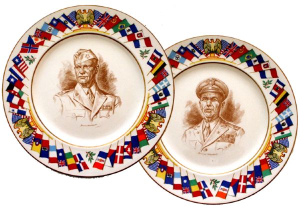 Heroes of World War II Commemorative Plates