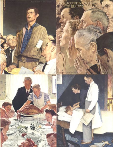 Norman Rockwell’s Four Freedoms