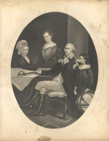 Washington Family Engraving