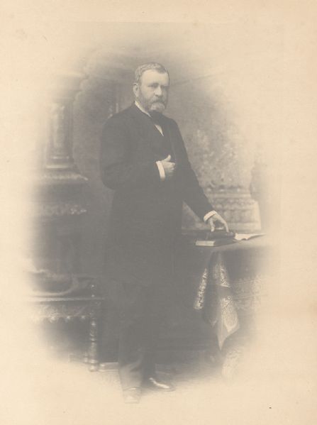 Photogravure of U. S. Grant as President.
