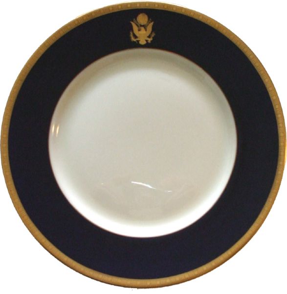 Ronald Reagan Presidential Dinner Plate, his Official White House China.