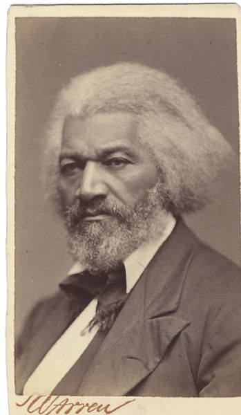 Superb Frederick Douglass CDV