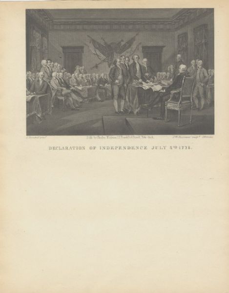 Signing of The Declaration of Independence Stationery.