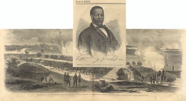 President Davis’ Slave Crosses the Line at fredericksburg
