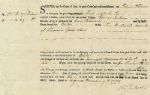 Revolutionary War Shipping Document