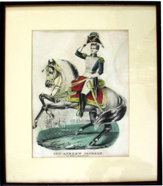 SOLD !  SHELF SALE General Jackson and The Battle of New Orleans