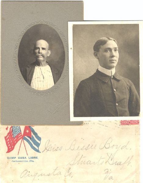 Images of Rebel Father and Spanish-American War Son