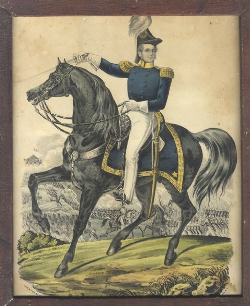  1847 Currier of General Scott
