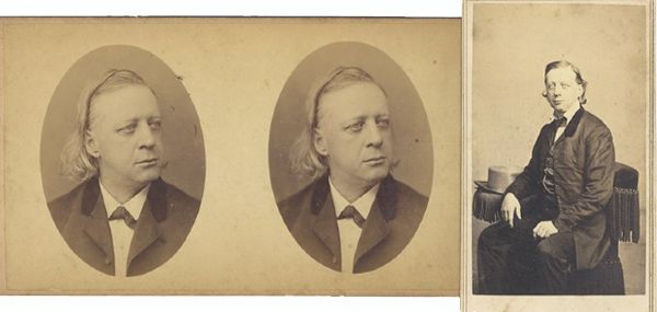 Two Photographs of Henry Ward Beecher