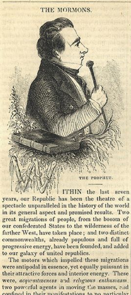 Illustration of the Killing of Mormon Joseph Smith