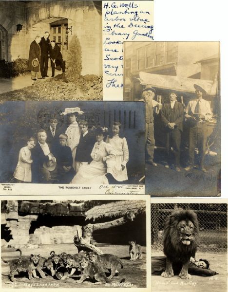 Grouping of Eight Early 20th Century Postcards