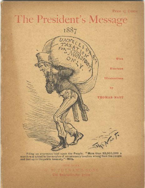 Democratic Booklet Illustrated by Thomas Nast