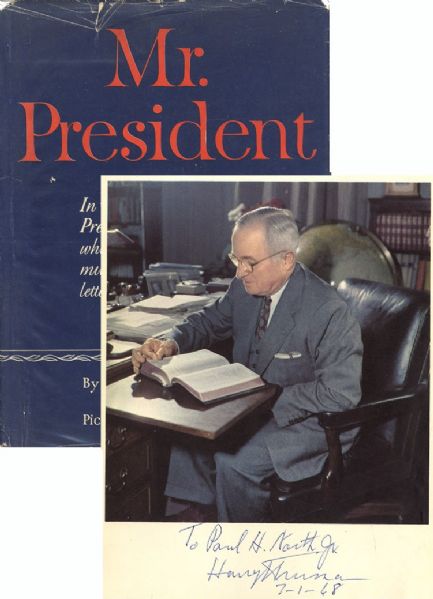 President Truman Signed Book
