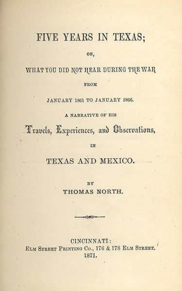  Early Texas Travelogue 