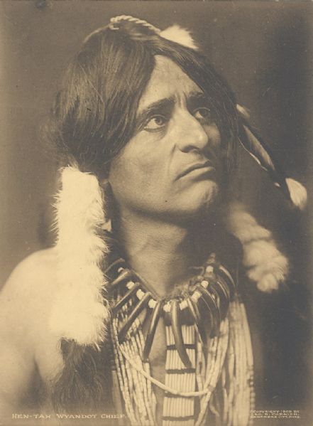 Hen-Tah-Wyandot Chief by Cornish