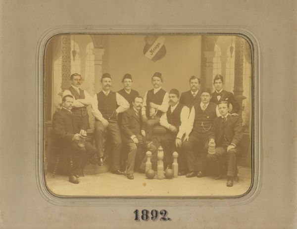 An 1892 Bowling Team