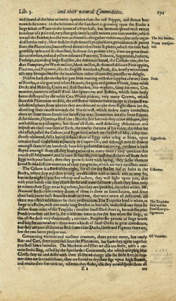 Pages From Captain John Smith’s 1624 Virginia Book