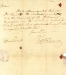 Valley Forge Letter by Washington Aide-de-Camp