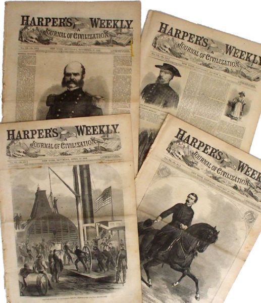 Harper’s Weekly Illustrates and Reports the War in These Eighteen 1862 Issues