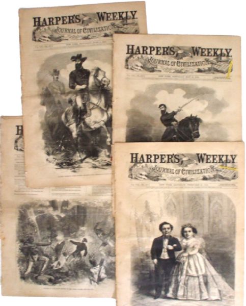 Harper’s Weekly Illustrates and Reports the War in This Collection of Twenty 1863 Issues