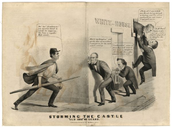 Lincoln Challenges Douglas, Breckinridge, and Bell for the White House