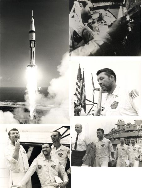 A Dozen Apollo VII Photos