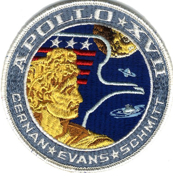 Apollo 17 White Eagle Crew Patch 