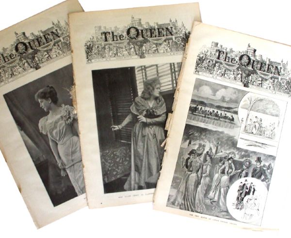 A Group of Eight Women’s Fashion Newspaper