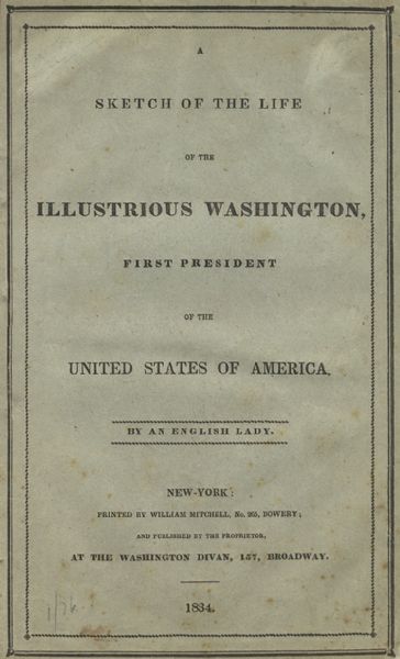 Early George Washington Pulp Biography