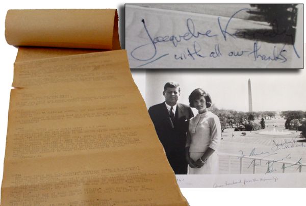 JFK Related Teletype Leads and Press Photos