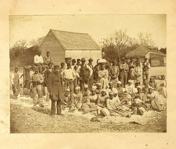 Slaves of the Confederate General Thomas F. Drayton, Hilton Head, 1862