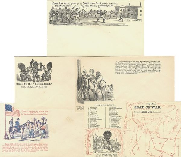 African American / Slave Civil War Covers