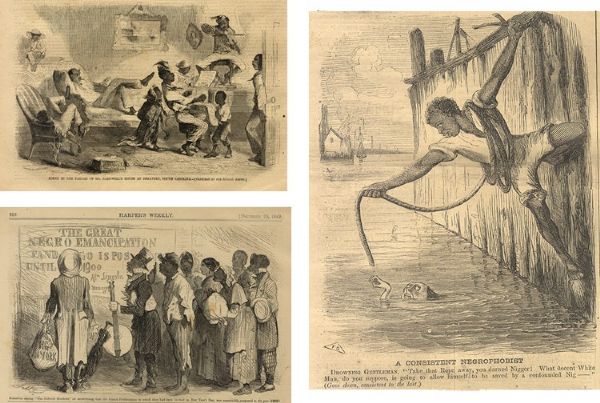 An Interesting Group of Harper’s Weekly With Black Images