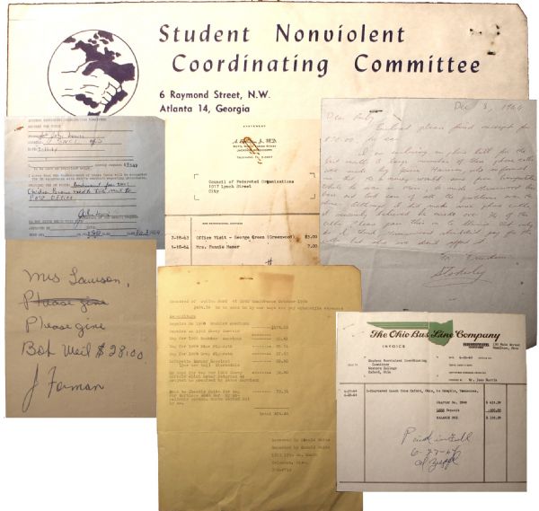 The Student Nonviolent Coordinating Committee Was In The Forefront Of The Civil Rights Movement Of The 1960’s. This Massive Financial Archive Provides An Insight To That Organization