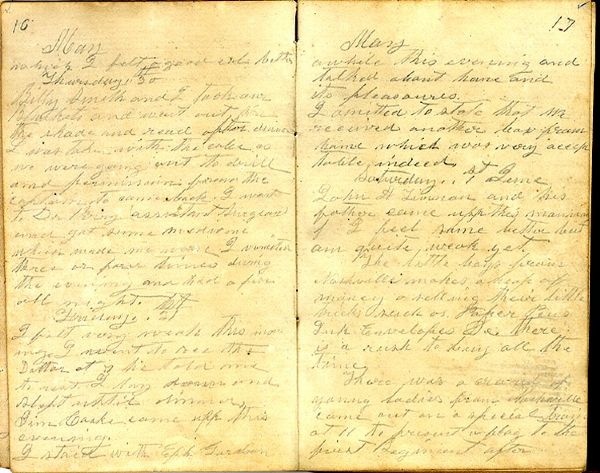 Rare Confederate 1861 Diary, 3rd Tennessee Volunteers. Buckner's 1861 Campaign into West Tennessee Content!