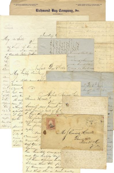 Balance of 6th Virginia Archive Including Gettysburg Campaign content and Military Service Affidavit 