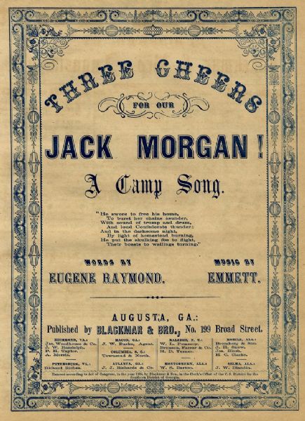 Confederate Sheet Music Honors John Hunt Morgan