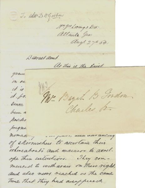 Atlanta Campaign Letter By General Loring's Staff Officer.    