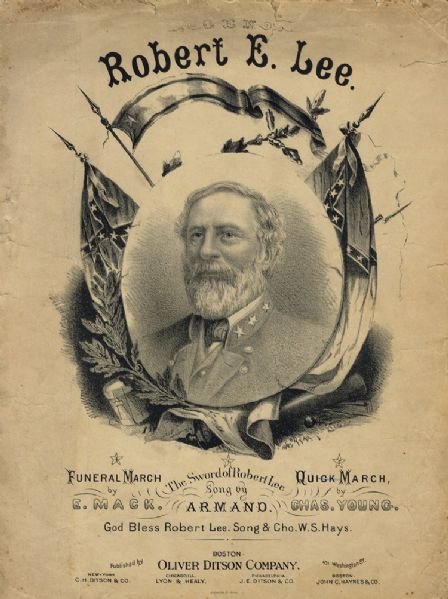 Robert E. Lee Quick March Sheet Music.