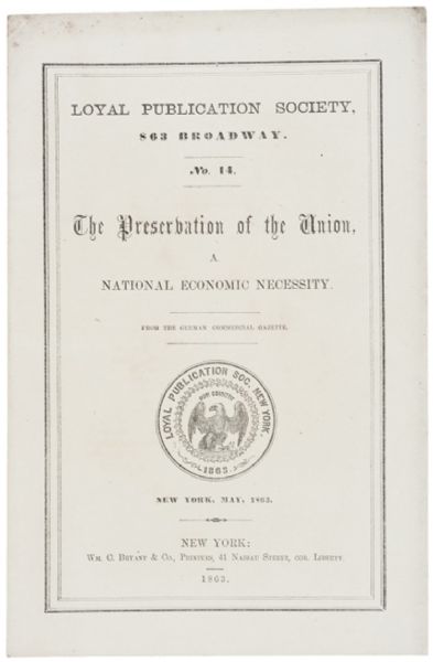 Pamphlet No. 14 of the Loyal Publication Society