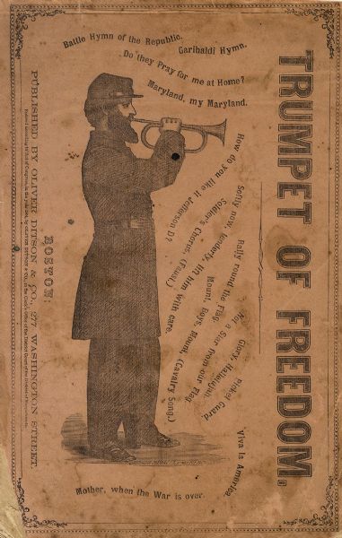  Union Military Song Book: Trumpet of Freedom