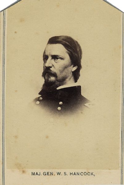 CDV of Major-General Winfield Scott Hancock