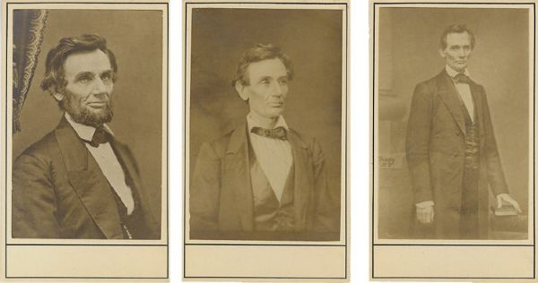 Lincoln CDV's From The Meserve Collection
