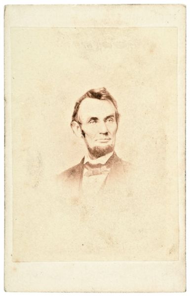 Abraham Lincoln, President of the United States.  CDV