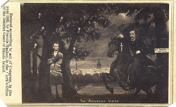 Rare John Wilkes Booth and President Lincoln CDV