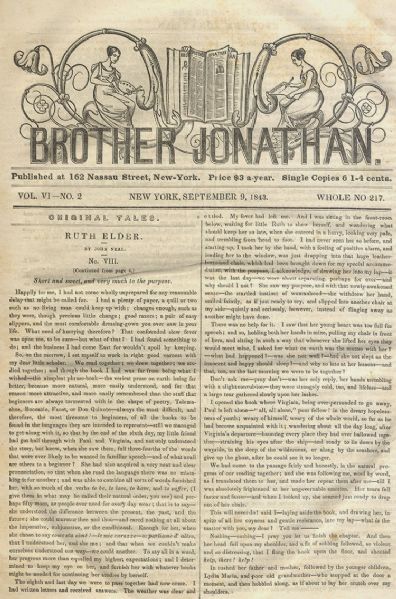 Bound Volume of Brother Jonathan-1843