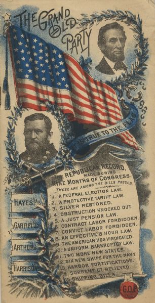 A Gilded Age Pro-Republican Brochure