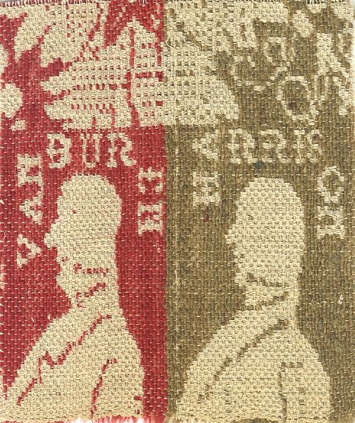 Folk Art Fabric Panel From 1840 Presidential Race