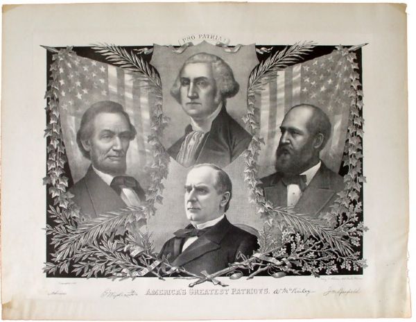This Print Mourns McKinley But Carries a Copyright Date 11 Years Before His Assassination