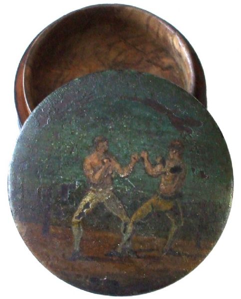 Early 19th Century Boxing Themed Snuff Box